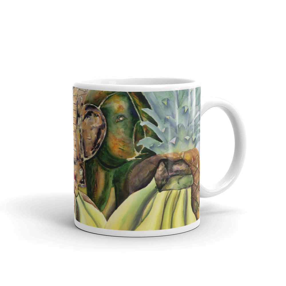 Elephant Art Mug