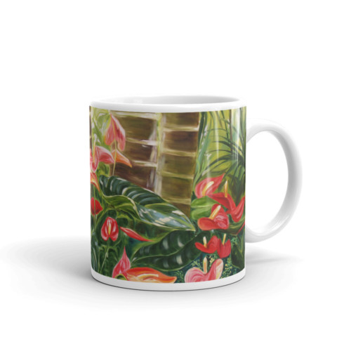 Red Anthurium Mug