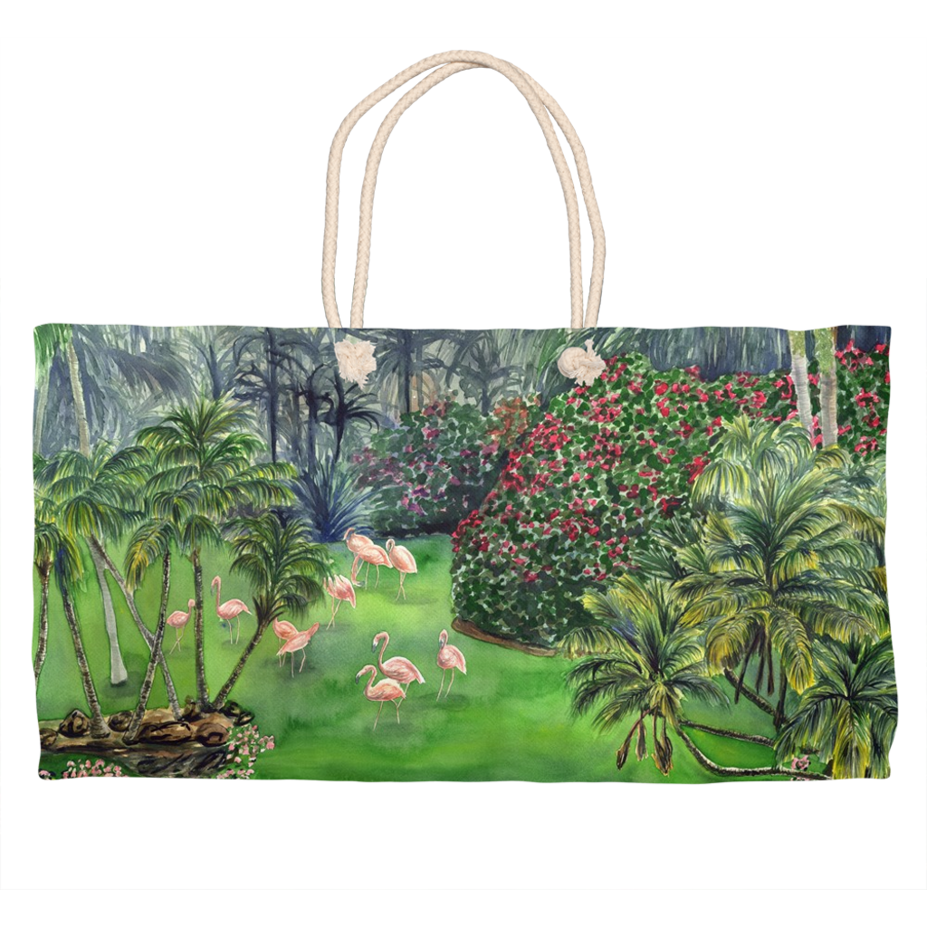 Flamingo Weekender Tote